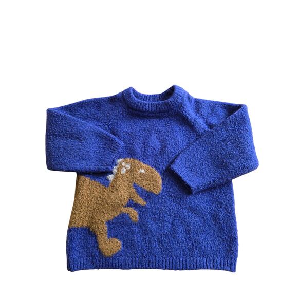 Zara Dinosaur Sweater - Picture 1 of 7